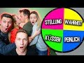 GLÜCKSRAD CHALLENGE !! (1 Spin = 1 Aufgabe) mit Carina Spoon, Kobe & Mone