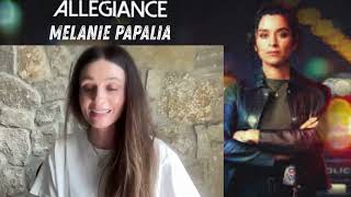 Melanie Papalia on what to expect in SEASON 2 of Allegiance!