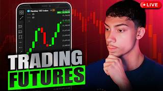 I'M LIVE TRADING NQ RIGHT NOW, JOIN UP! | NQ & ES Futures Live Trading