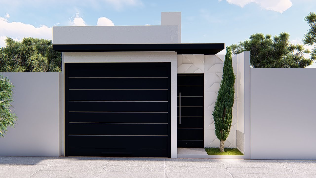 PLANTA 37 - Projeto Residencial com 90m2 - terreno 5x25