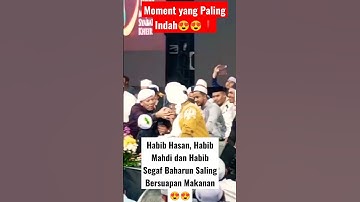 Moment Paling Indah ❗ Presiden Syababul Kheir Saling Bersuapan Makanan Di Milad Syababul Kheir Ke 13