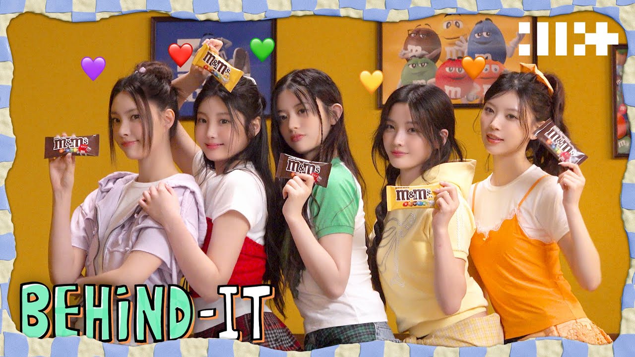알록달록 M&M’S + 아일릿=💜🧡💚❤️💛 | M&M’S 광고 촬영 비하인드 | ILLIT (아일릿) [BEHIND-IT]