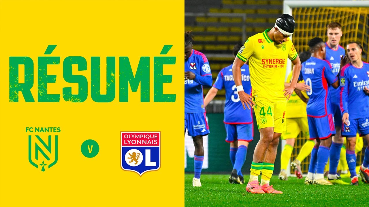 Full Match: Nantes vs Lyon