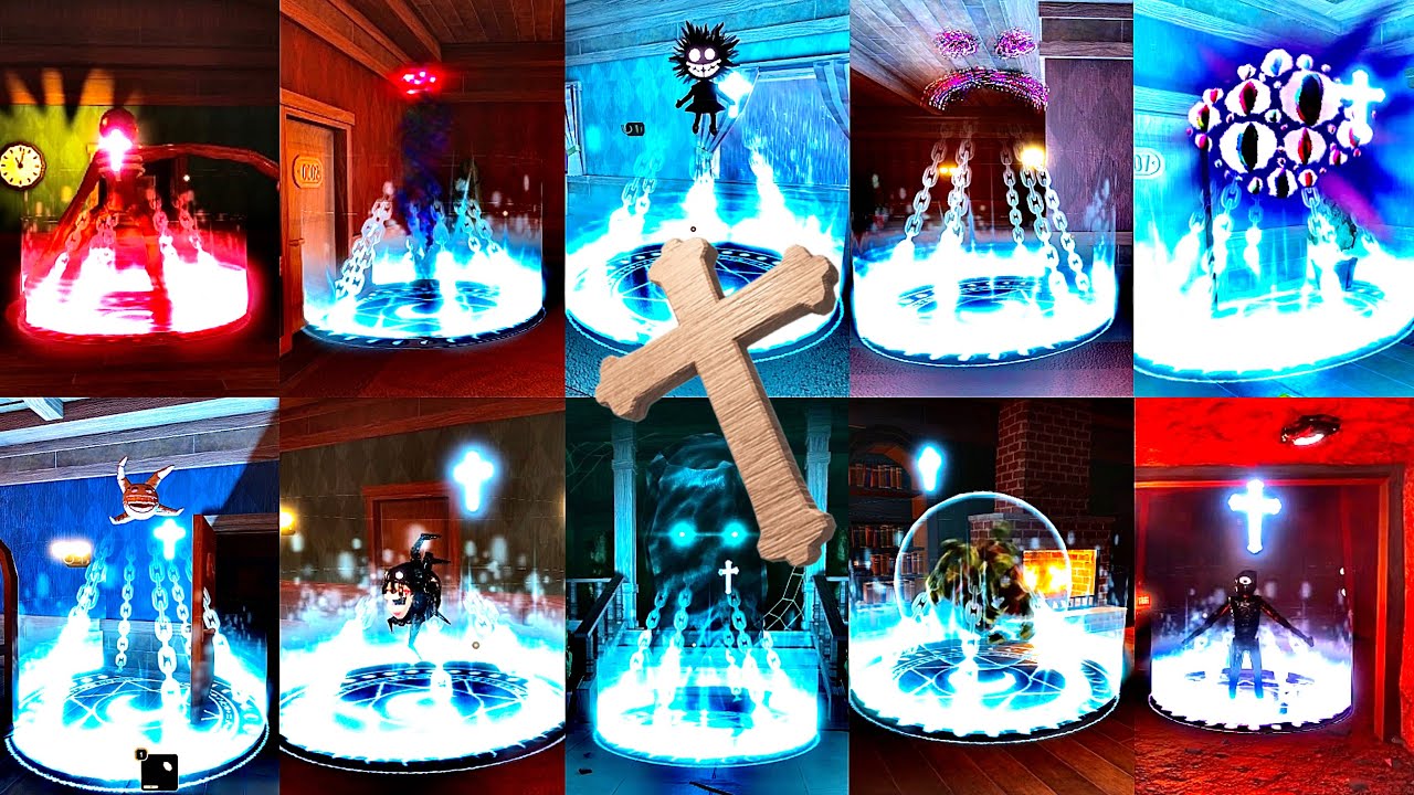 DOORS CONTENT UPDATE: All NEW Crucifix USES on All New Secret ENTITIES ...