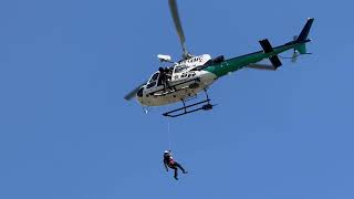 Helicopter Hoist Training with MCSO