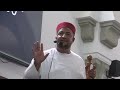 الشيخ خميس العزوزي في خطبة الجمعة يوم 1 صفر 1447ه حول الفقر والجوع والحرارة