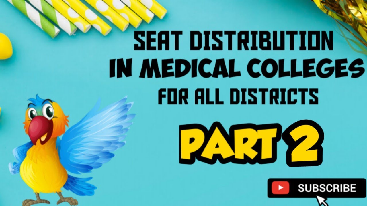 Seat Distribution in Sindh Medical Colleges For All Districts in Urdu or Hindi.