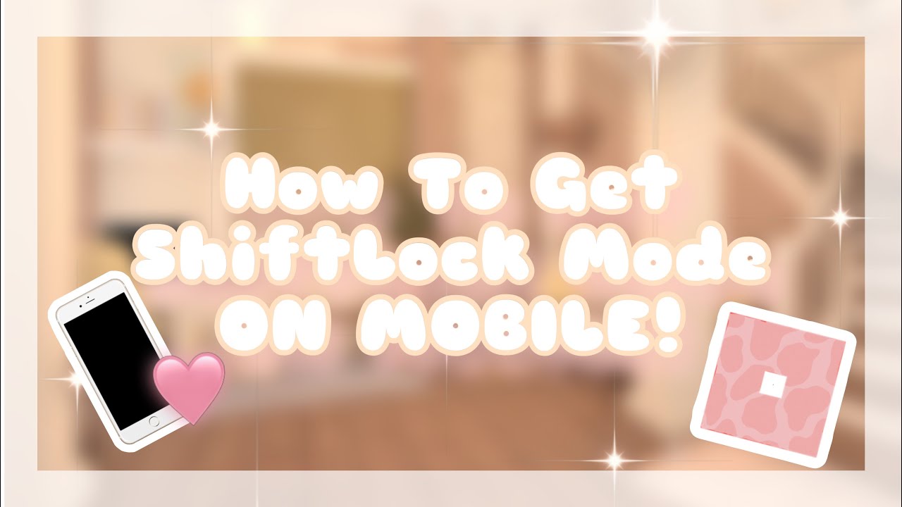 How To Get Shiftlock On Mobile Roblox 2020 Game Guardian Script Working Youtube - how to use shift lock in roblox 2020
