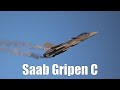 Saab Gripen C Super Slow Flyby - Kaivari 2021 [4K UHD]