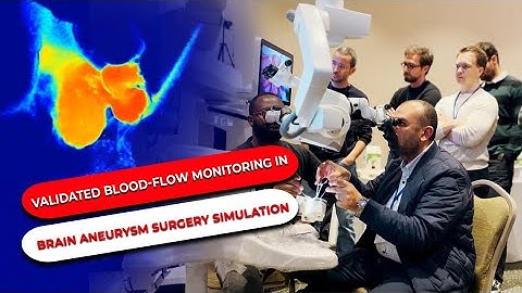 Validated Blood-flow Monitoring in Brain Aneurysm Surgery Simulation | SurgeonsLab AG