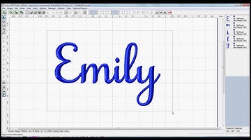 Tutorial: Merging a Script Font in Embird