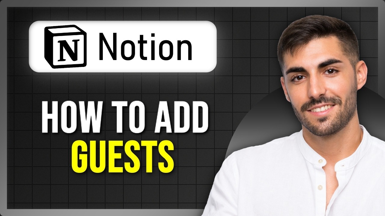 How to Add Guests in Notion (Share Pages) 2026 - YouTube