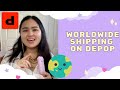 How to Ship Worldwide on Depop (From USA) in 2021