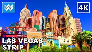 [4K] Las Vegas Strip (FULL) - Walking Tour & Travel Guide