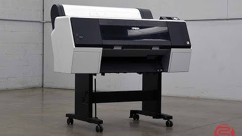 2011 Epson Stylus Pro 7900 44in Wide Format Printer