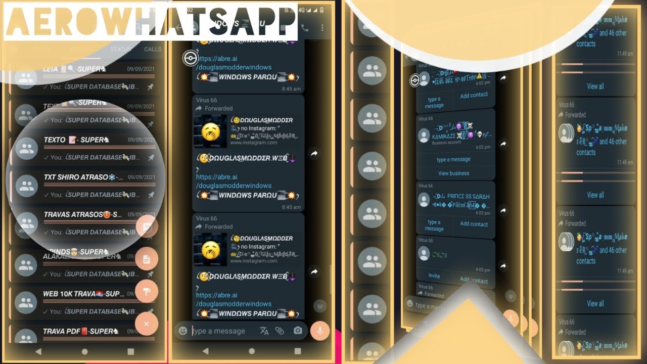 AERO WHATSAPP UPDATE AERO 🟡 A MELHOR VERSÃO COM TODAS AS FUNÇÕES(atualizado 2022 com Link direto)
