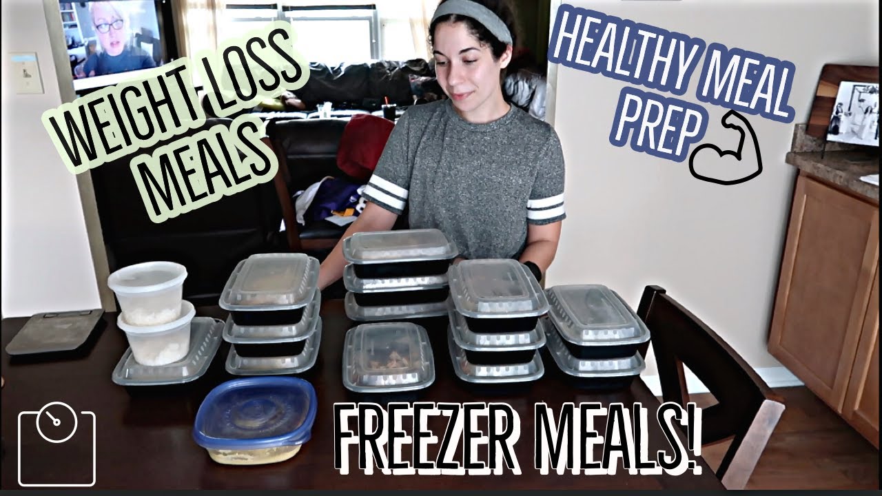 Healthy Freezer Meal Prep High Protein Weight Loss Meals YouTube