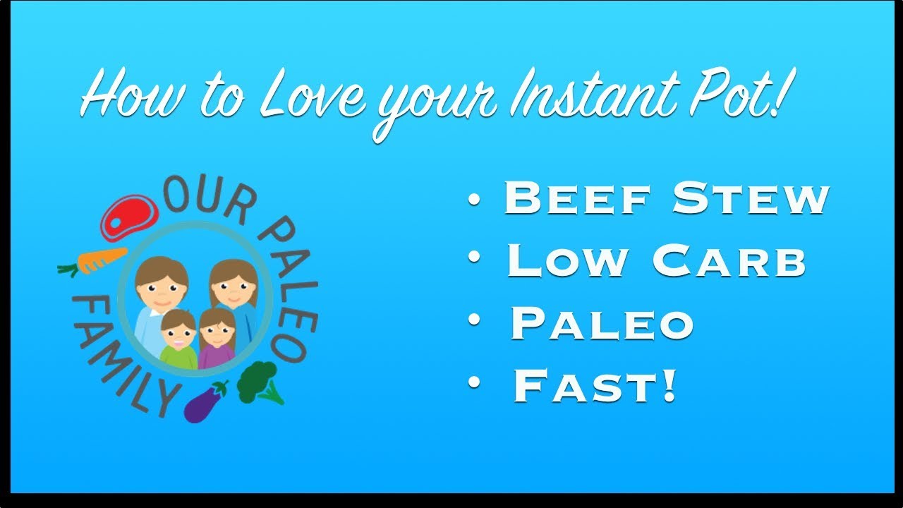Instant Pot: Beef Stew - YouTube