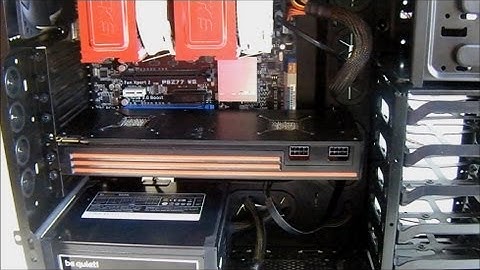 Rosewill R5 Mid-tower Case Component Installation