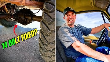 14 bouten vastgezet? Oude houten vrachtwagen achterkant herbouwen en proefrit maken