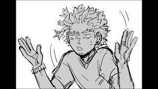 (BNHA ANIMATIC) Hawks and Dabi work at Chipotle Resimi