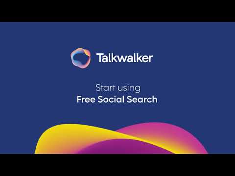 Free Social Media Monitoring Tool - Talkwalker Free Social Search
