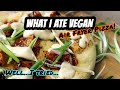 Air Fryer Pizza + Black Garlic Eggplant // What I Ate Vegan 104 | Mary's Test Kitchen