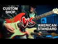Fender Stratocaster Custom Shop 60s VS American Standard 80s