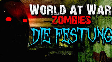 World at War Custom Zombies: Die Festung with Ending!