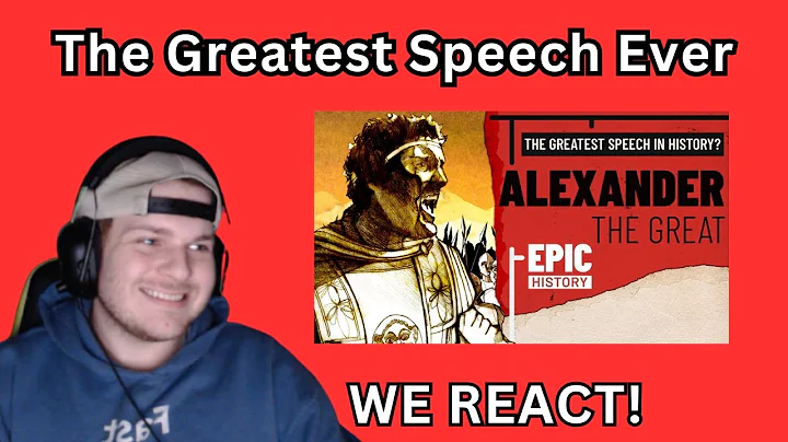 We React to The Greatest Speech in History? Alexander the Great Series - Epic History Reaction