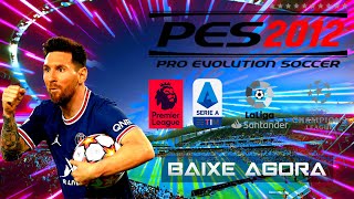 😱OFICIAL! PES 2012 mod PES 2023 LITE 100% actualizado con multiples ligas  y competiciones