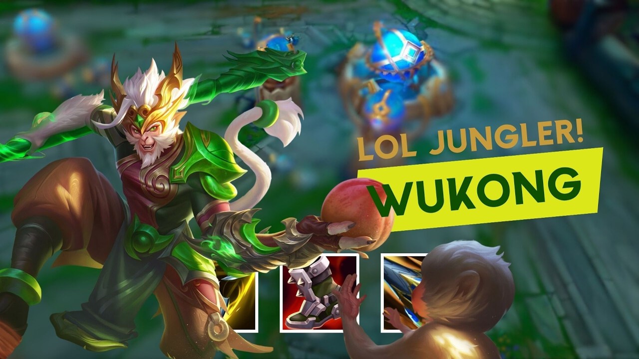 Геймплей за Вуконга в рейтинговых играх League of Legends #lol #leagueoflegends #gameplay