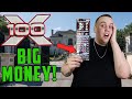 100X THE MONEY Ticket BIG WINNER! Lottery Ticket Scratching! Scratcher Big Winners