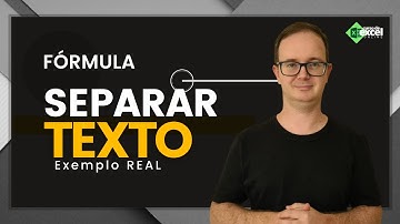 Fórmula para Separar Texto no Excel