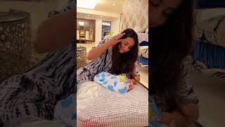 Sanjana Galrani With Her Baby