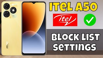 Remove number from block list itel A50 || How to remove number || Block list settings