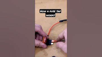 How a Fuse Tap Works #FuseTap #Wiring #Electronics