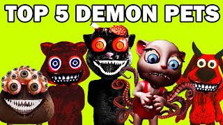 TOP 5 Demon Talking Pets | Juan, Maria, Pablo, Joe, Peu screenshot 4