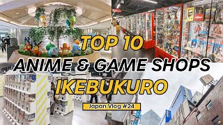 Top 10 Anime Shops in Ikebukuro, Tokyo | Largest Pokemon Center \u0026 Gashapon Store!