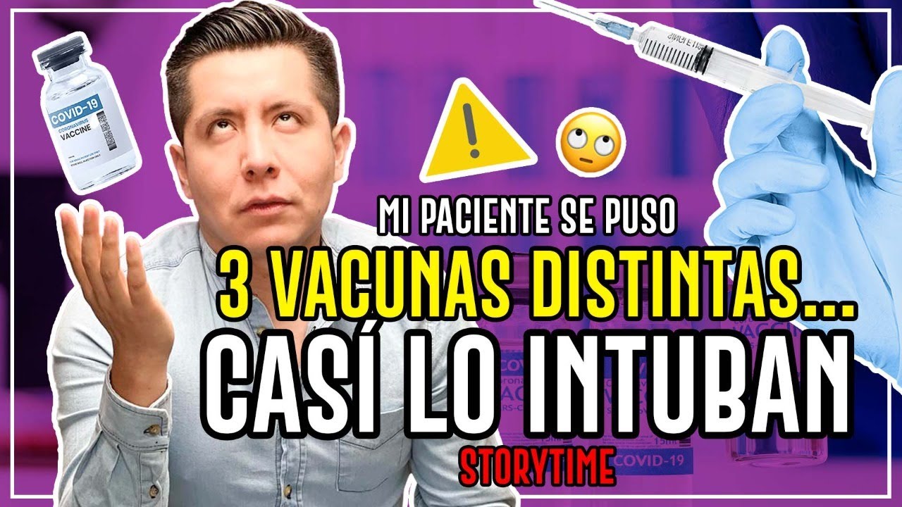 SE PUSO 3 VACUNAS DISTINTAS... ¡CASI LO INTUBAN! | STORYTIME | MR DOCTOR