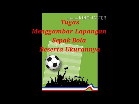 Tugas Menggambar Lapangan Sepak Bola Kelas VI - YouTube
