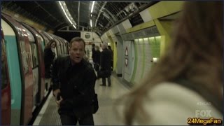 Jack chases Simone on Tube aroud London - 24 LAD