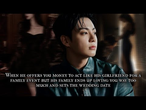 When he offers you money to act like his girlfriend for a family event but his - Jungkook oneshot