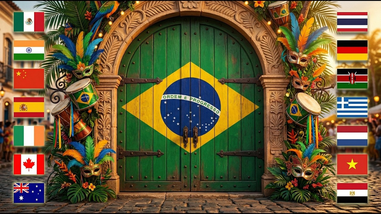 Ultimate Global Festival ASMR Journey 🌍🔥 30 Country Festivals Around the World