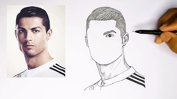 How to Draw Ronaldo | How to Draw Ronaldo Realistic | #bitcoin #amazing #america #egypt #usa