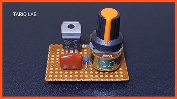 How To Make AC Voltage Controller | 2000W AC Dimmer