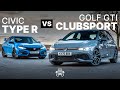 2021 VW Golf GTI Clubsport vs Honda Civic Type R | PistonHeads