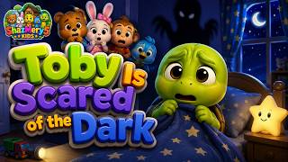 Toby Is Scared of the Dark 🌙 | Kids Story About Courage & Bedtime | ShazMery5 Kids