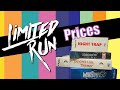 How Limited Run Games Prices Will Trend Over Time