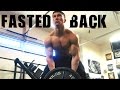 INTENSE FASTED BACK WORKOUT